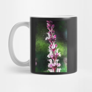 Pink Flowers Watercolour 2 Mug